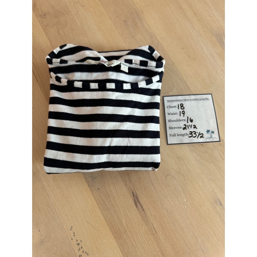 Vineyard Vines Women's Striped Long Sleeve T Shirt Dress Size S - Picture 10 of 10